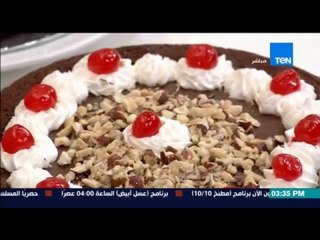 مطبخ 10/10 - Matbakh 10/10 - الشيف أيمن عفيفي مع الشيف آية فايد - طريقة عمل كيكة الأوص