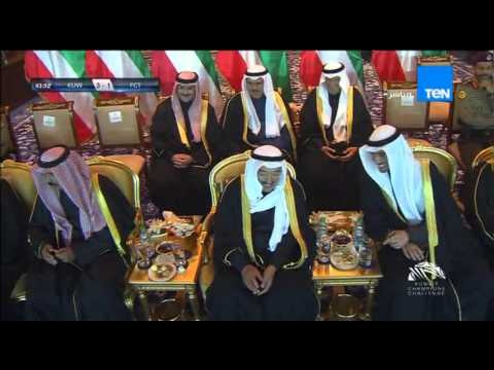 الهدف الثالث لمنتخب الكويت بقدم اللاعب فهد العن...