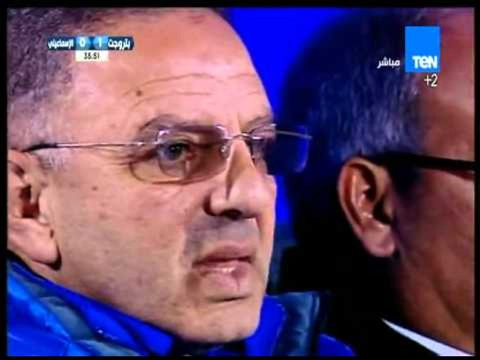 أحمد جعفر يسجل الهدف الأول لصالح بتروجت VS الإسماعيلي 1-0  من الدوري الممتاز