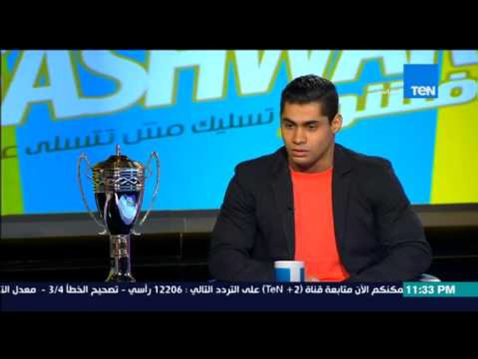 مساء الانوار - محمد ايهاب بطل العالم فى رفع الا...
