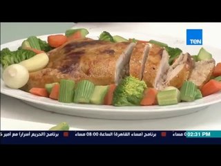 مطبخ 10/10 - Matbakh 10/10 - الشيف أيمن عفيفي مع الشيف نور محمد -طريقةعمل دجاج مخلي بالأرز