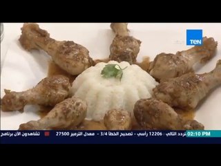 مطبخ 10/10 - الشيف أيمن عفيفي - الشيف أميمة مصطفى - طريقة عمل دبابيس بالسمسم