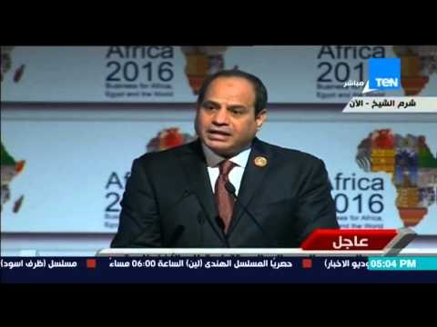 ستوديو الاخبار - ملخص اهم ما قاله الرئيس السيسي فى المنتدى الافريقي 2016