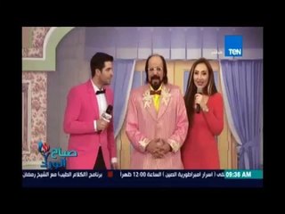 صباح الورد | لقاء الفنان الكوميدي طارق الابياري | 17ابريل 2016