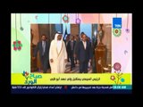 الرئيس السيسي يستقبل ولي عهد أبو ظبي