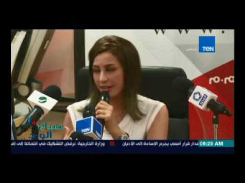 صباح الورد | - مؤتمر صحفي للاحتفال بالالبوم الجديد للفنانة جنات