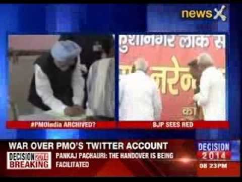 BJP objects to archiving of PMO'S twitter handle