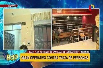 SJL: desarticulan banda que violaba, secuestraba y prostituía menores