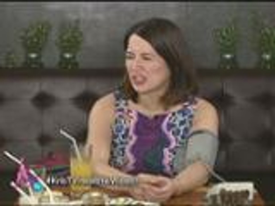 Kris takes her BP again