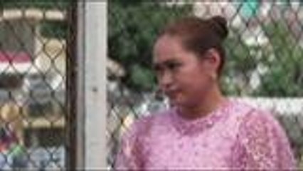 Ningning gives words of encouragement to Eva