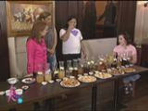 Vinegar tasting with Kris, Darla & K