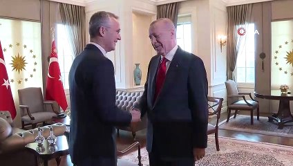 Cumhurbaşkanı Erdoğan, NATO Genel Sekreteri Stoltenberg'i Kabul Etti