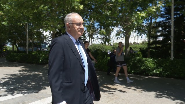 Rafael Blasco llega al juicio del caso Cooperación en València