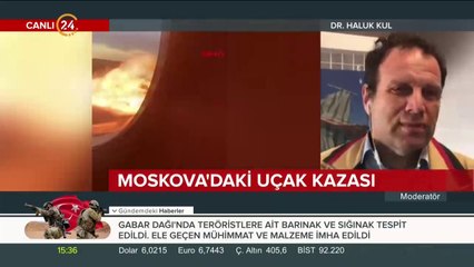 Rusya'da uçak kazası