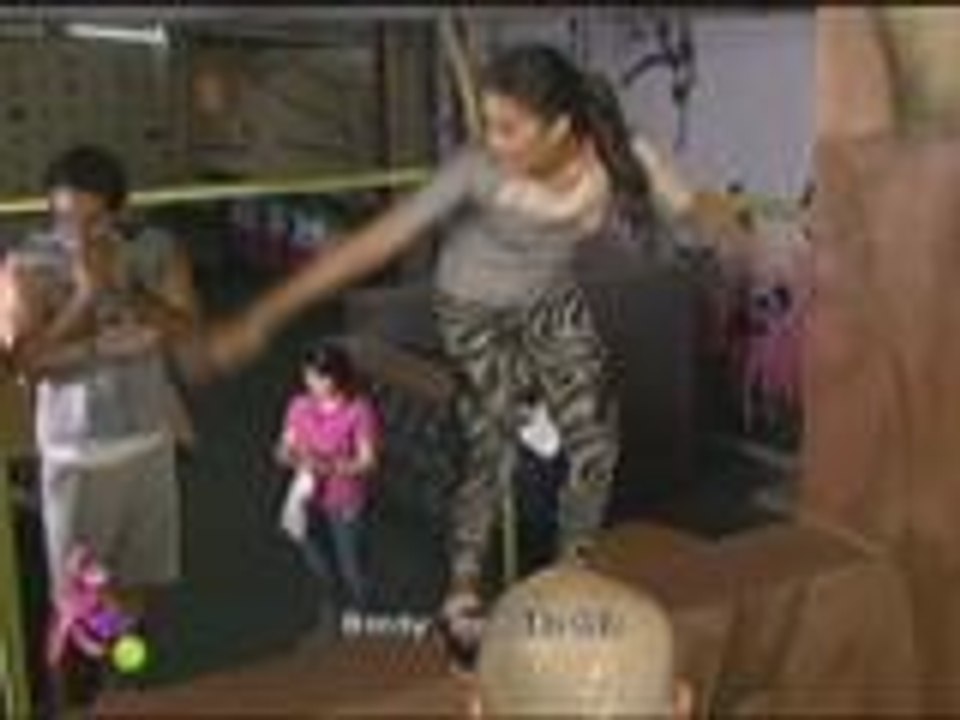 Gerald, Belle and Bimby do the flip