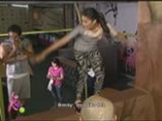 Gerald, Belle and Bimby do the flip