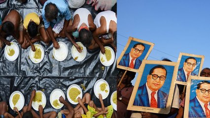 உயர்ஜாதியினர் முன்பு அமர்ந்து சாப்பிட்ட தலித் இளைஞர் அடித்துக்   கொலை