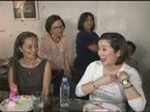 Why did Kris give Anton a dining set?