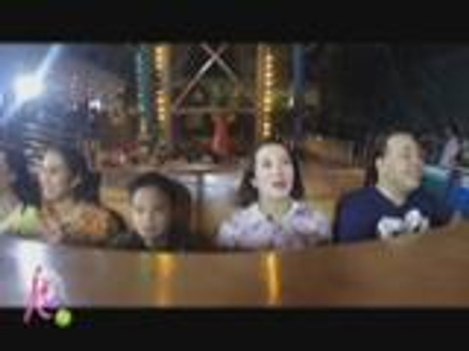 Theme park bonding with Kris, Belle & Bimby
