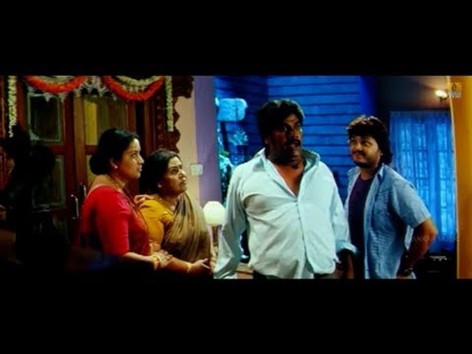 Sangama - Fully Drunk Talking to Wife | Golden Star Ganesh Comedy Movie Scene