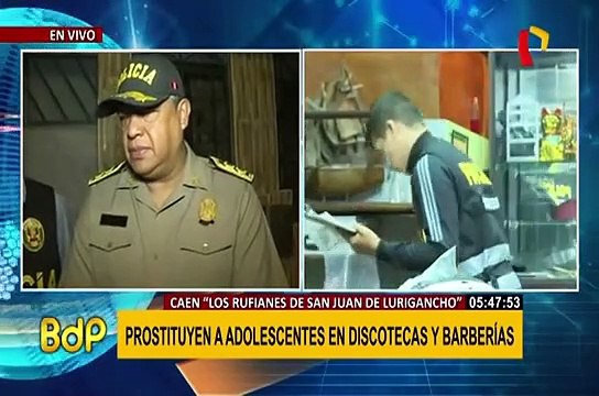 SJL: desarticulan banda que violaba, secuestraba y prostituía menores