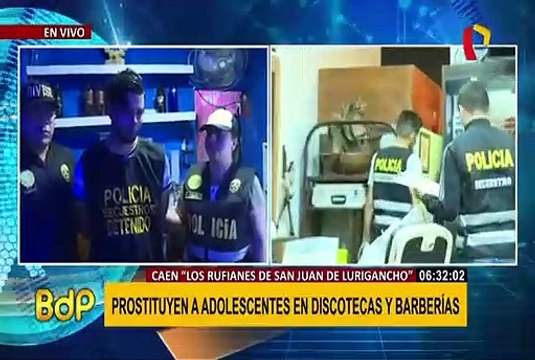 SJL: mafia abusaba y prostituía a menores en almacén de discoteca