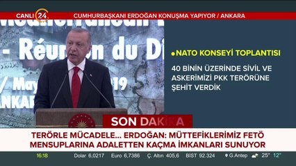 NATO Konseyi Toplantısı'nda
