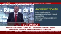 NATO Konseyi Toplantısı'nda