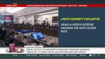 NATO Konseyi Toplantısı'nda