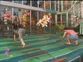 Bimby goes monkey-walking