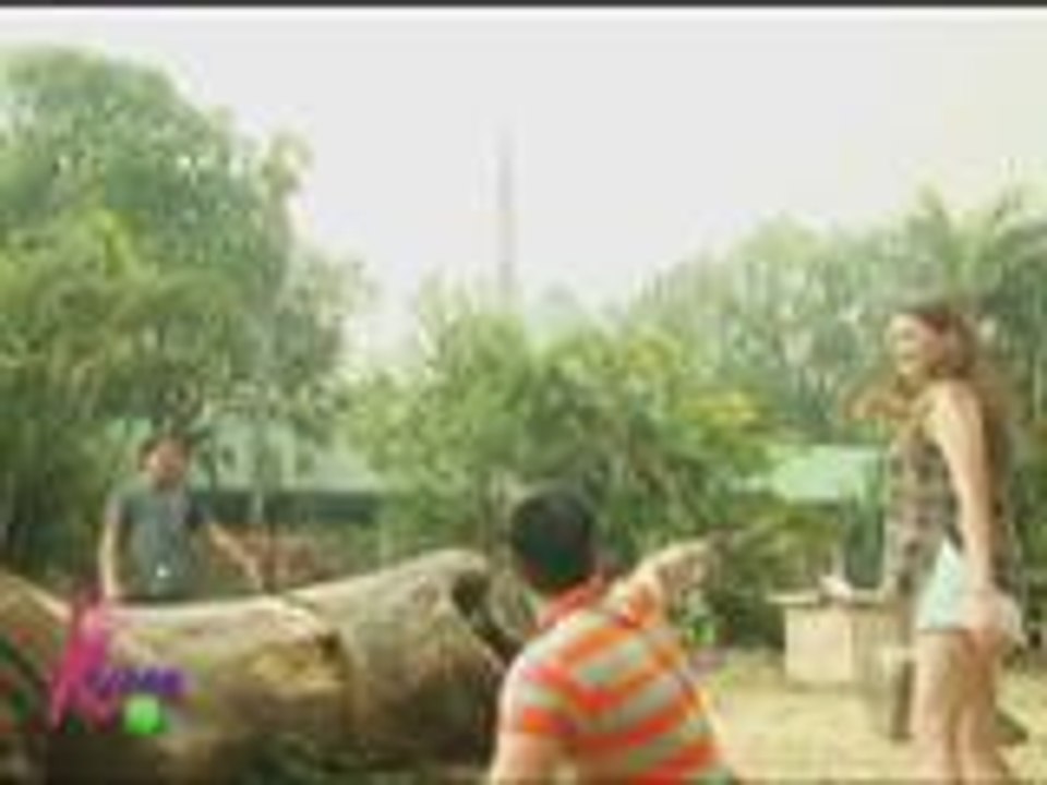 Darla nag-parkour kasama sina Krissy at Bimby