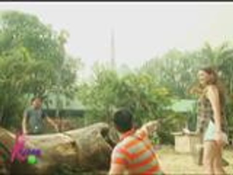 Darla nag-parkour kasama sina Krissy at Bimby