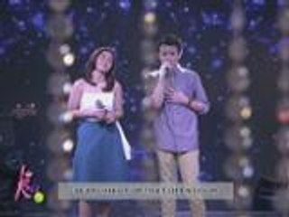 JK and Kyla sing "I Look To You"