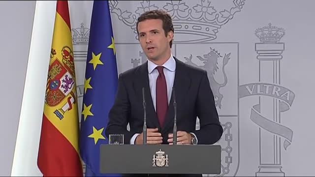 Pablo Casado vaticina un gobierno débil de Pedro Sánchez y promete una oposición fuerte y firme del PP