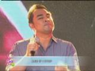 Jed Madela's rendition of "I Just Can't stop loving you"