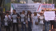 Ciudadanos se manifiestan en México contra las políticas de López Obrador