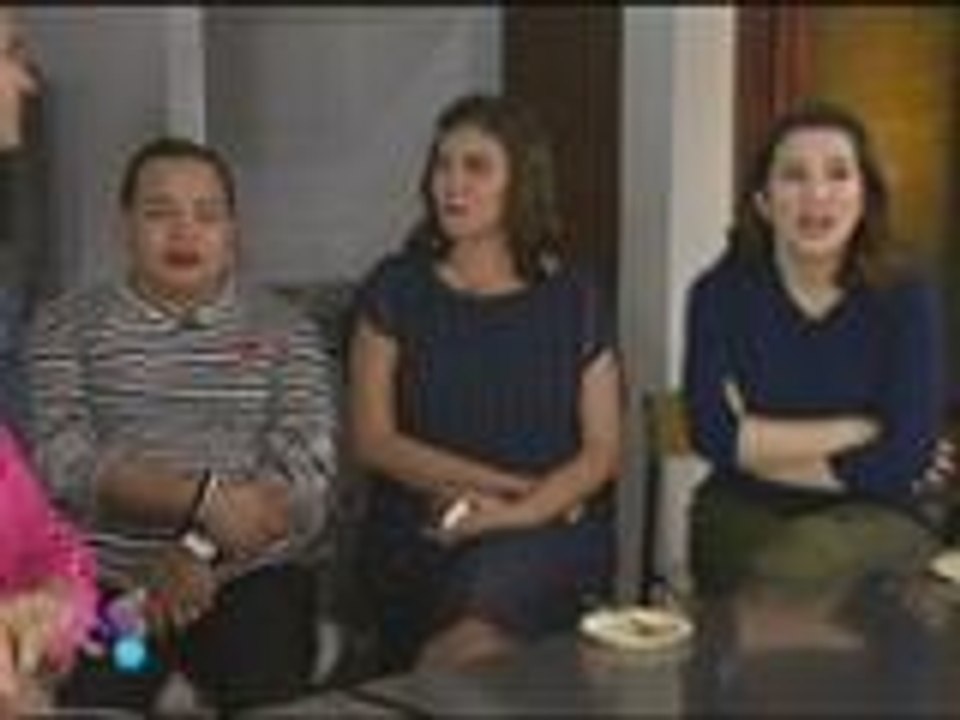 Kris, Marlo, K and Darla's opinion about wearing couple shirts