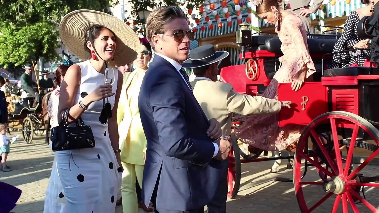 Los famosos disfrutan en la Feria de abril de Sevilla