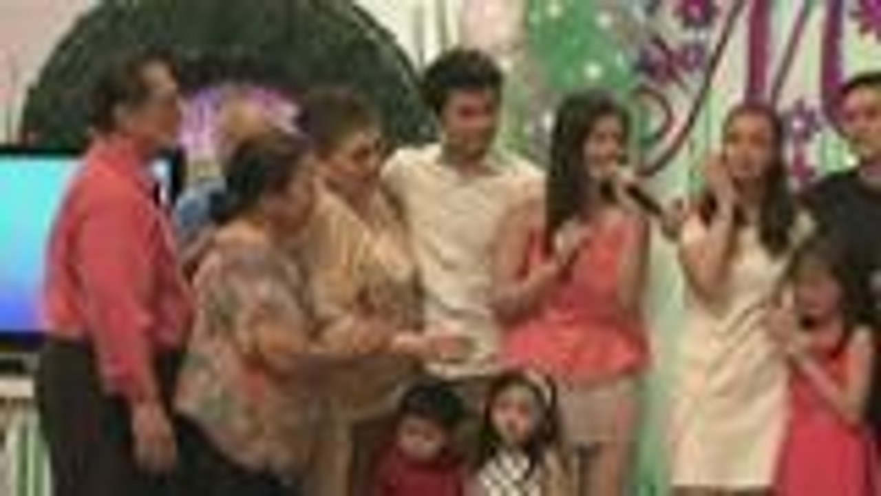 Be Careful With My Heart Cast sing "Kapit Bisig" song