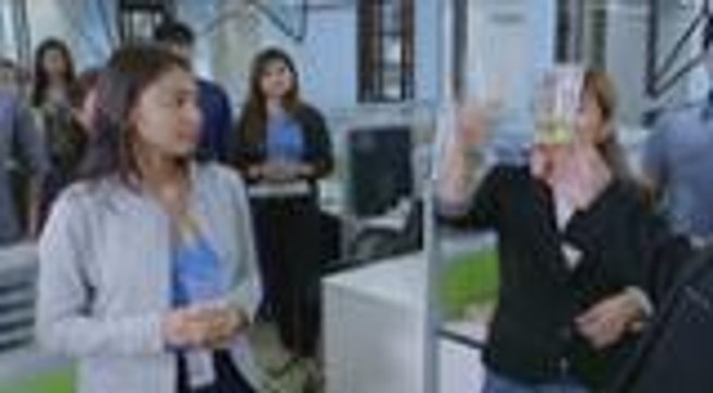 Simon wants Leah to work with him directly