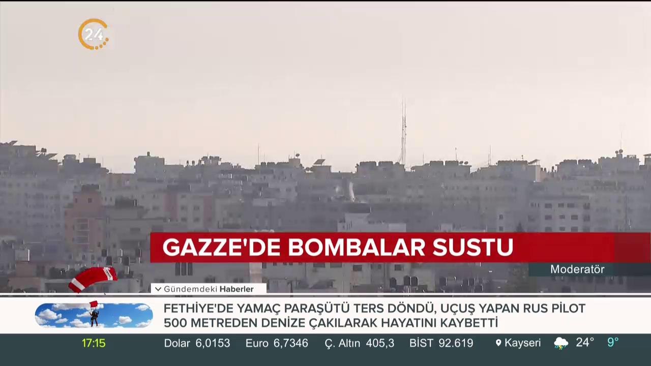 Gazze'ye ağır bombardıman