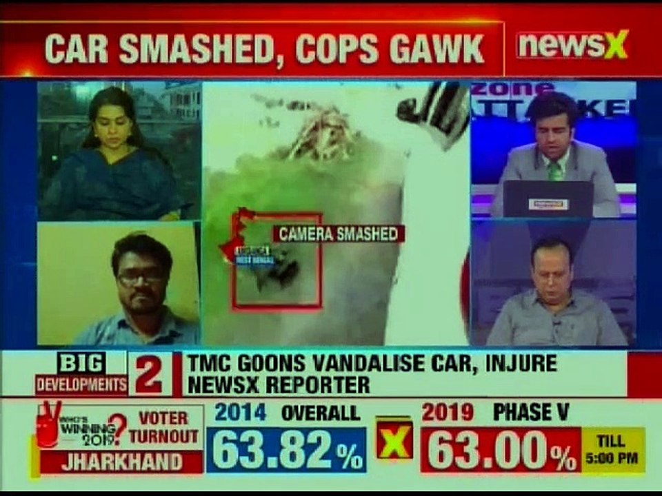 NewsX crew assaulted in West Bengal; police put onus on NewsX team to find attackers