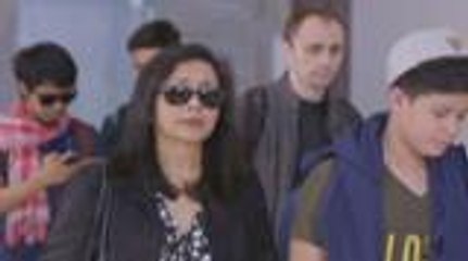 Rona arrives in the Philippines with Brent