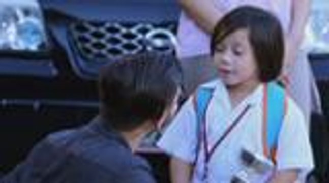 Gabby says that Tolayts' christmas parol won the school contest