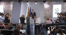 Casado en rueda de prensa