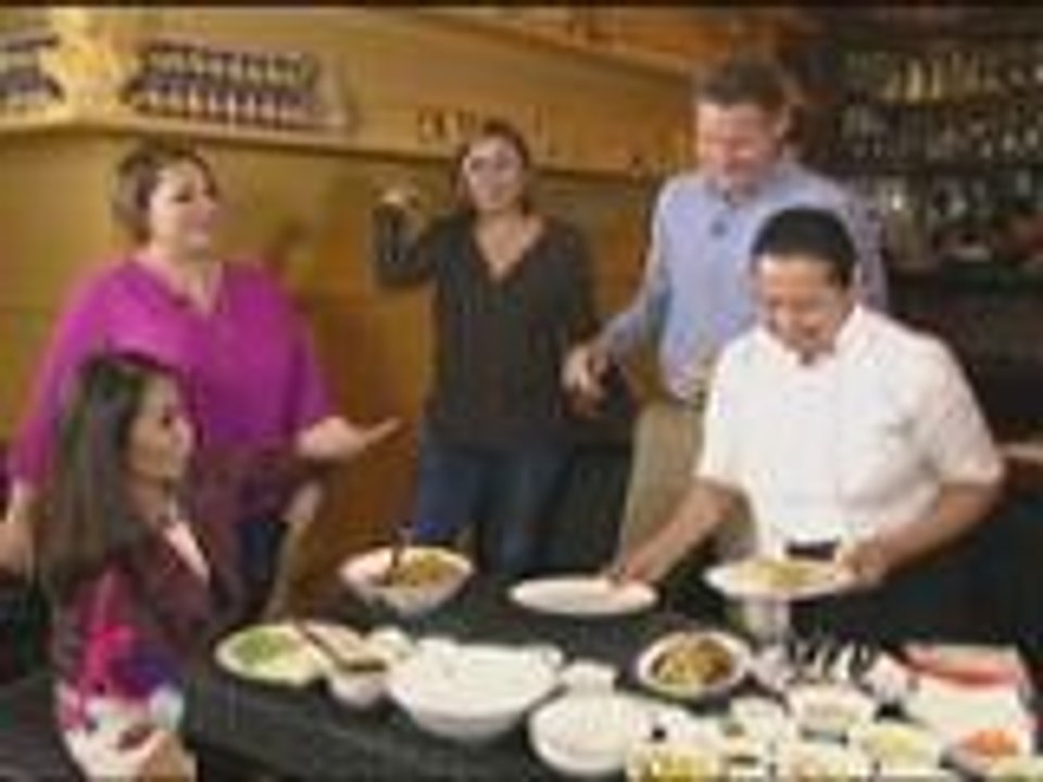 Lee prepares lumpiang gulay