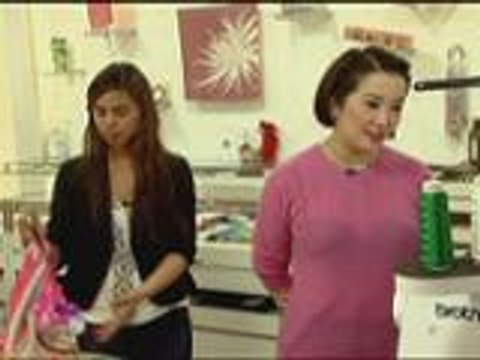 Kris gets a personalized Furoshiki