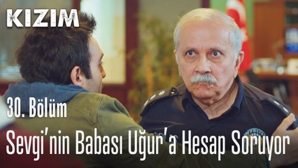Sevgi'nin babası Uğur'a hesap soruyor - Kızım 30. Bölüm