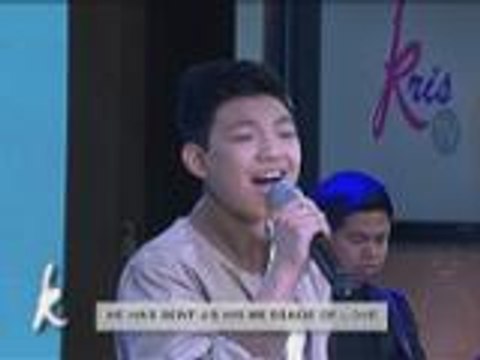 Ang touching duet nina Darren at Lyca ng Tell The World of His Love