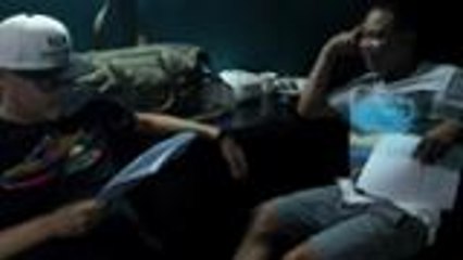 Kulitan sa backstage kasama sina Kuya Jobert, Badjie at John